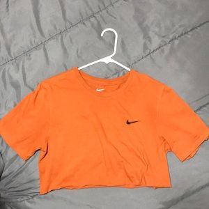 Nike cropped shirt